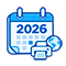 icono calendario 2026