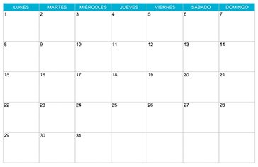Calendario julio 2030 en PDF y JPG listo para descargar e imprimir