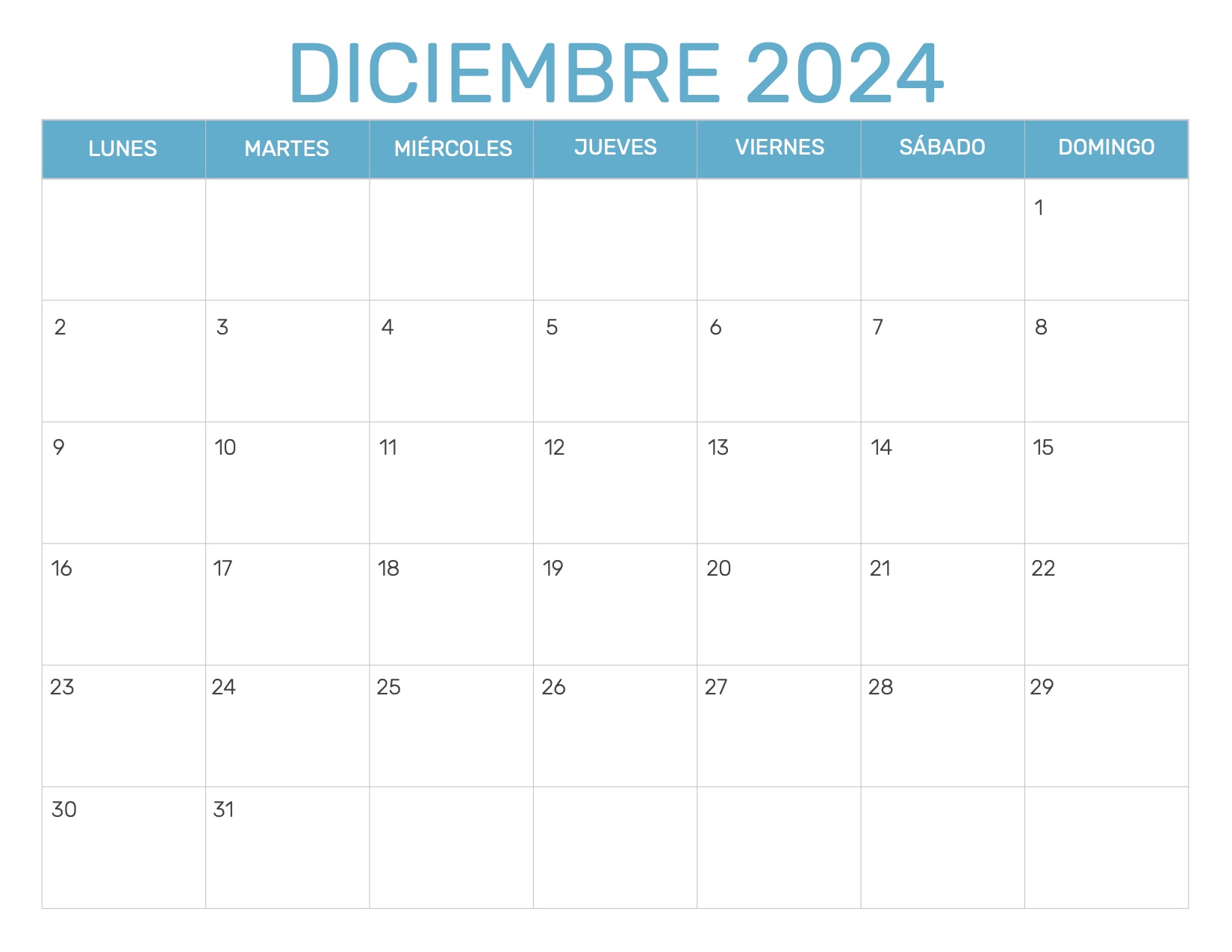 Plantilla de calendario 2024 plantilla de calendario mensual para 2024